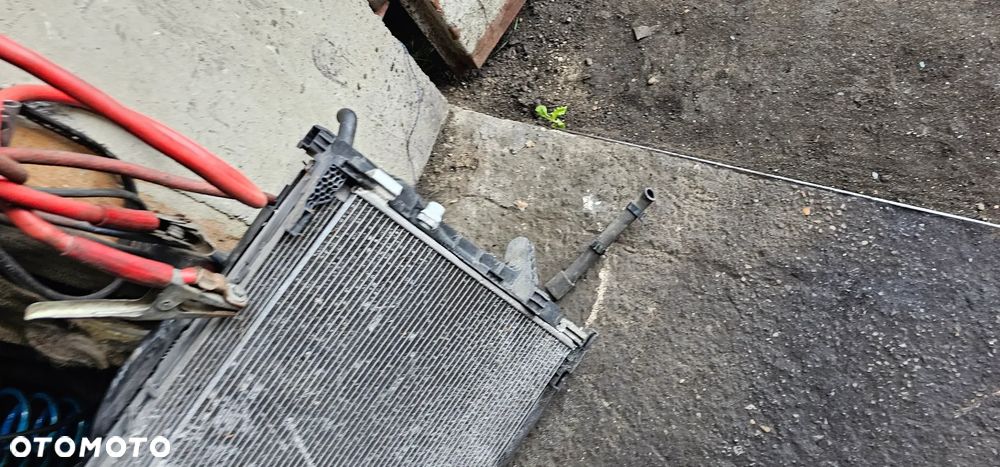 Chłodnica wody klimatyzacji komplet wentylator komplet chłodnic Mercedes S Klasa W222 A0999061901 - 2