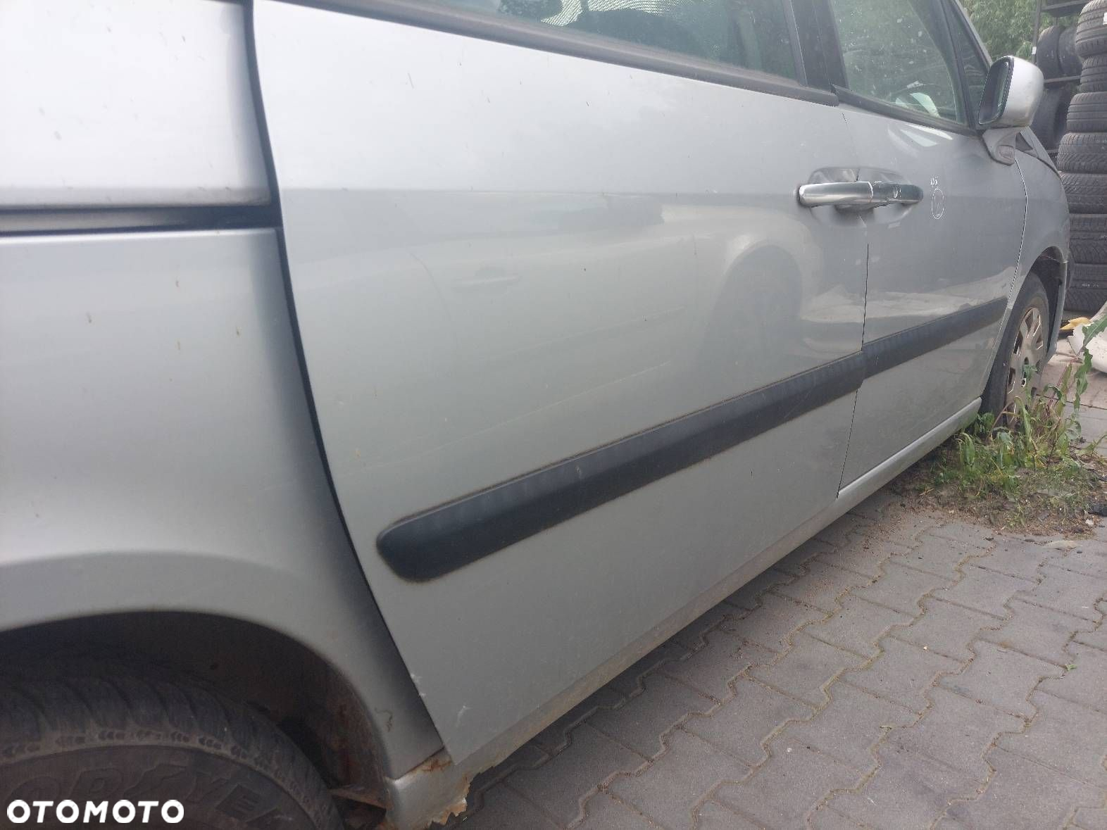 DRZWI KOMPLETNE PRZESUWNE PRAWE CITROEN C8 PRZED LIFTEM EBRH - 4