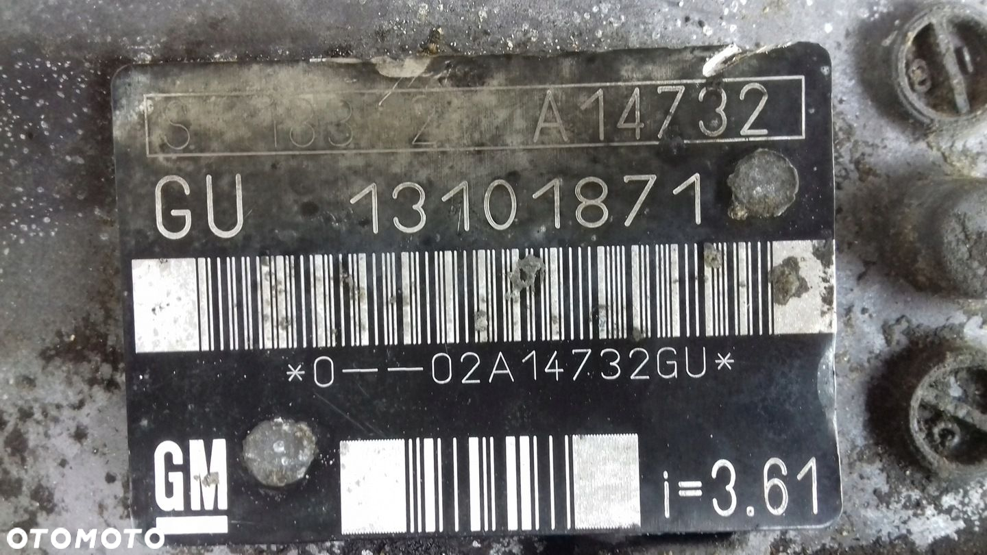 SKRZYNIA BIEGÓW GU13101871 OPEL VECTRA SIGNUM 2.2 DTI - 5