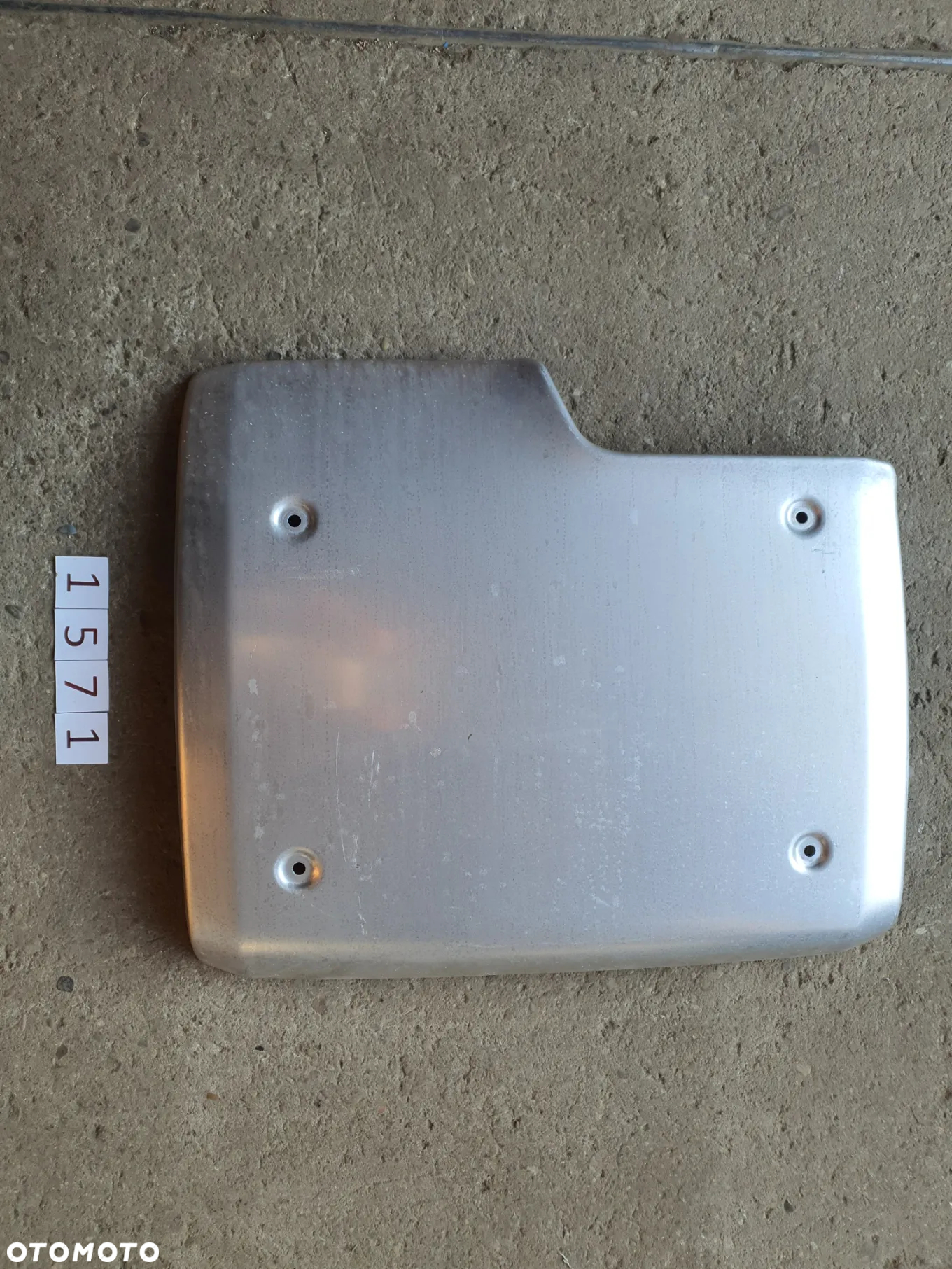 Osłona, blacha tłumika, katalizatora DAF 106 XF LIFT - 3