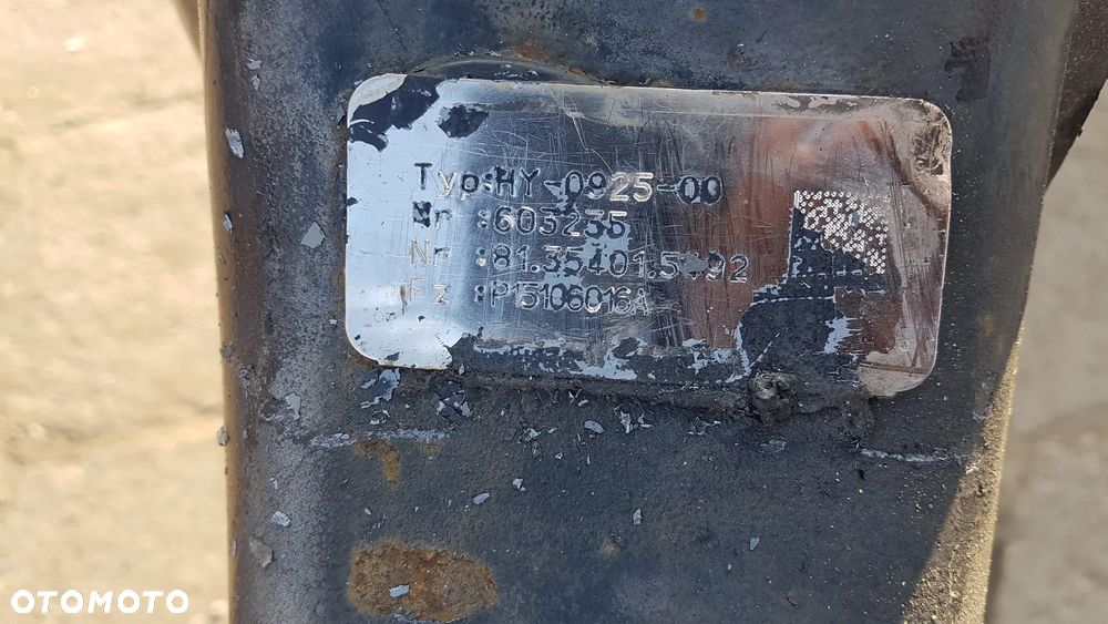 OBUDOWA POCHWA MOSTU NA RESORZE MAN TGL TYP HY 0925 - 2