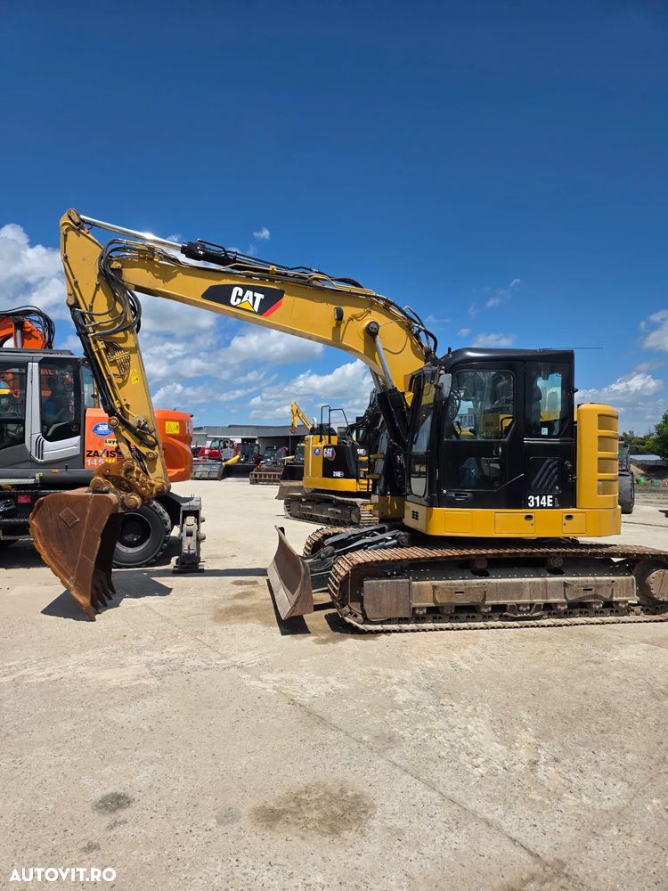 Caterpillar 314 E LCR excavator compact cu lama - 2