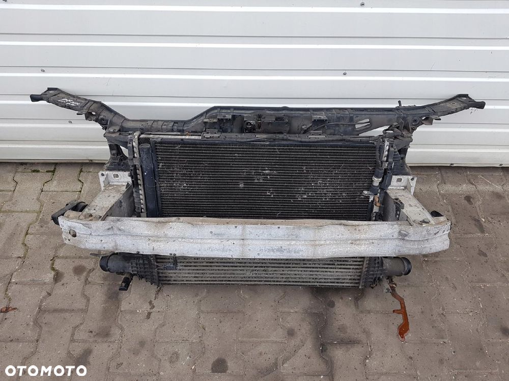 AUDI A4 B8 LIFT 11-15r 2.0 TDI PAS PRZEDNI CHŁODNICE WENTYLATORY MANUAL - 2