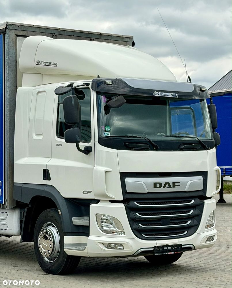 DAF CF 320 / FIRANKA / 23 EUROPALETY / 9 410 KG ŁADOWNOŚCI / AUTOMAT / SYPIALKA / EURO 6 / SPROWADZONY / 2018 ROK - 8