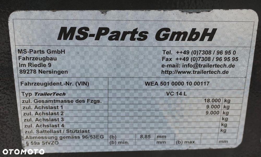Inny MS-PARTS / VC14L / BDF / 7,15 , 7,45 M - 11