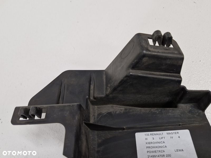 RENAULT MASTER III 3 LIFT IV 4 KIEROWNICA PROWADNICA POWIETRZA LEWA 214991470R - 6