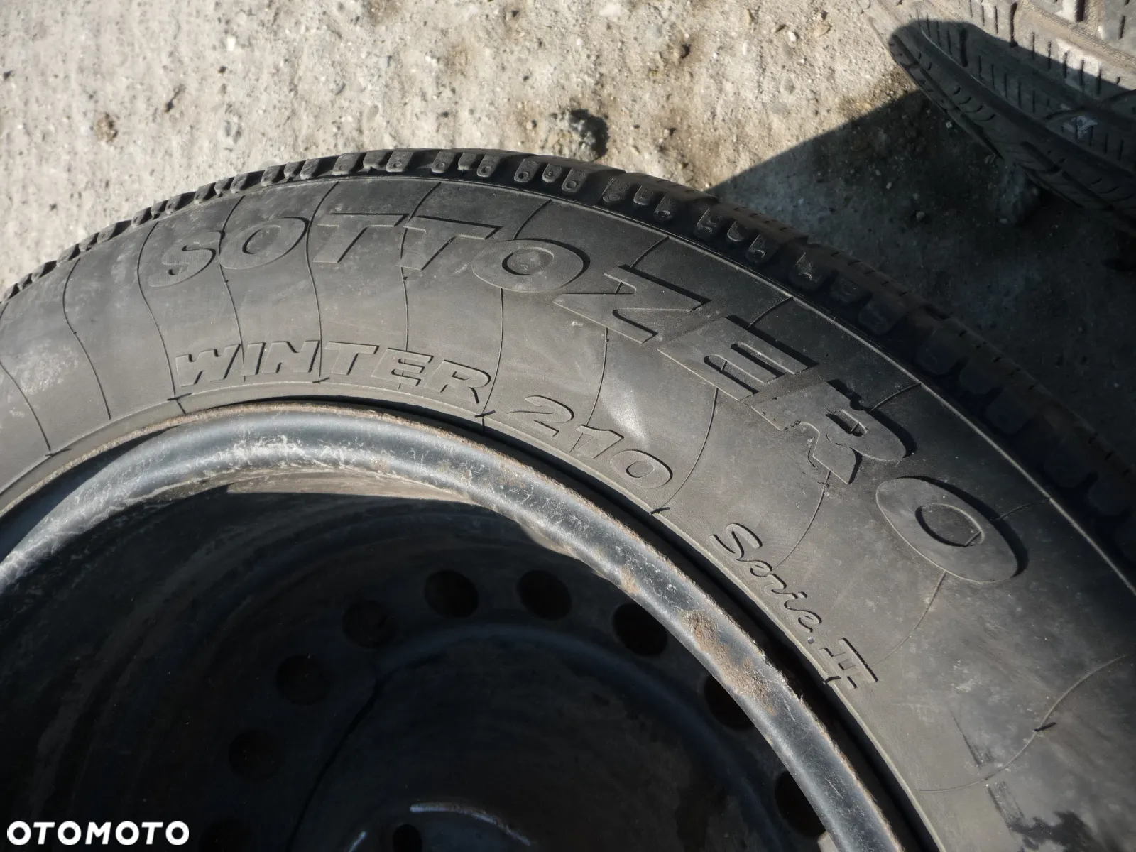 16” - PIRELLI - 215/55 , r16 cali - ZIMOWE Opony SOTTOZERO Winter 210 - stan BDB - GWARANCJA !! + Możliwy MONTAŻ - 8