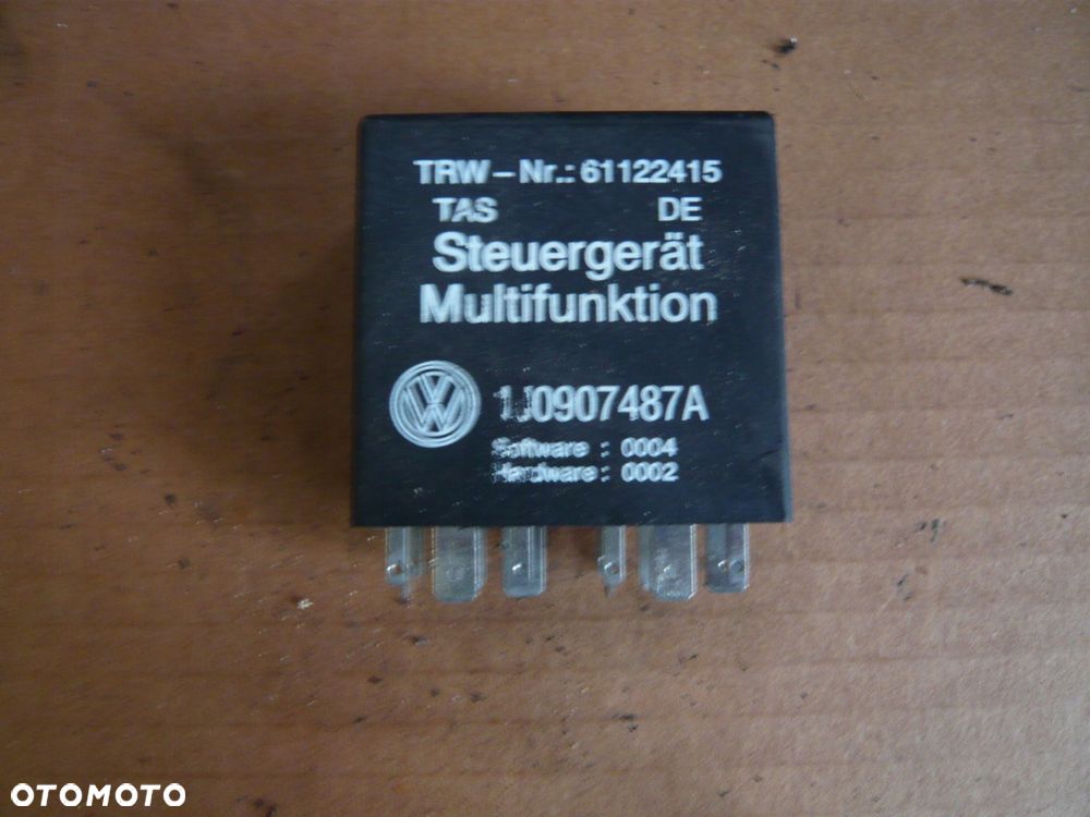 przekaźnik multifunkcji 1j0907487a volkswagen passat b5 - 1