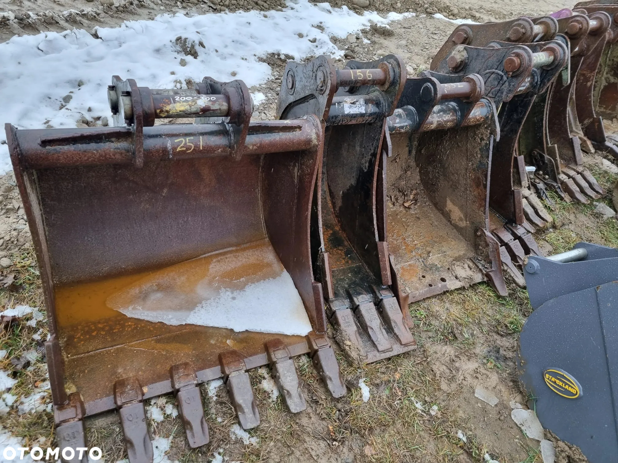 Łyżka 30cm Kubota KX 080 60mm miller tefra CAT,Doosan JCB do koparki łyżki - 3