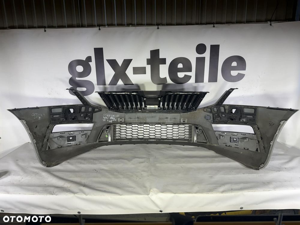 Skoda Octavia III FL RS Zderzak Przód Przedni LF7A 4xPDC SPRYSK 5E0807221AA - 6