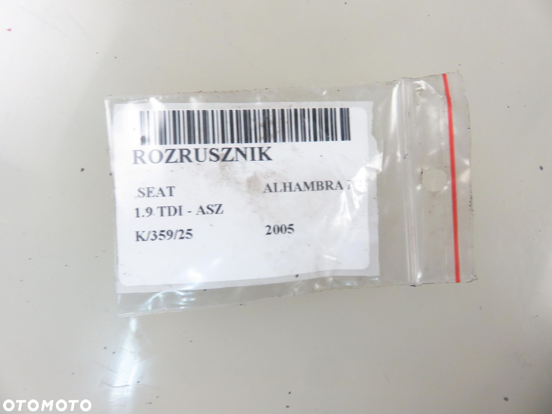 ROZRUSZNIK SEAT ALHAMBRA I 1.9 TDI - ASZ S0119 - 6