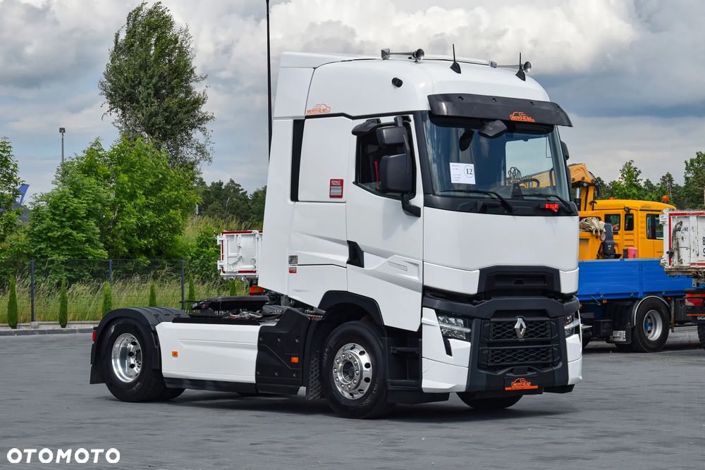Renault T480 HIGH / 13 LITROWY SILNIK / HYDRAULIKA / RETARDER / KLIMATYZACJA POSTOJOWA / ACC / ALUFELGI / LEDY / XENON / NISKI PRZEBIEG / SERWISOWANY / SPROWADZONY - 4