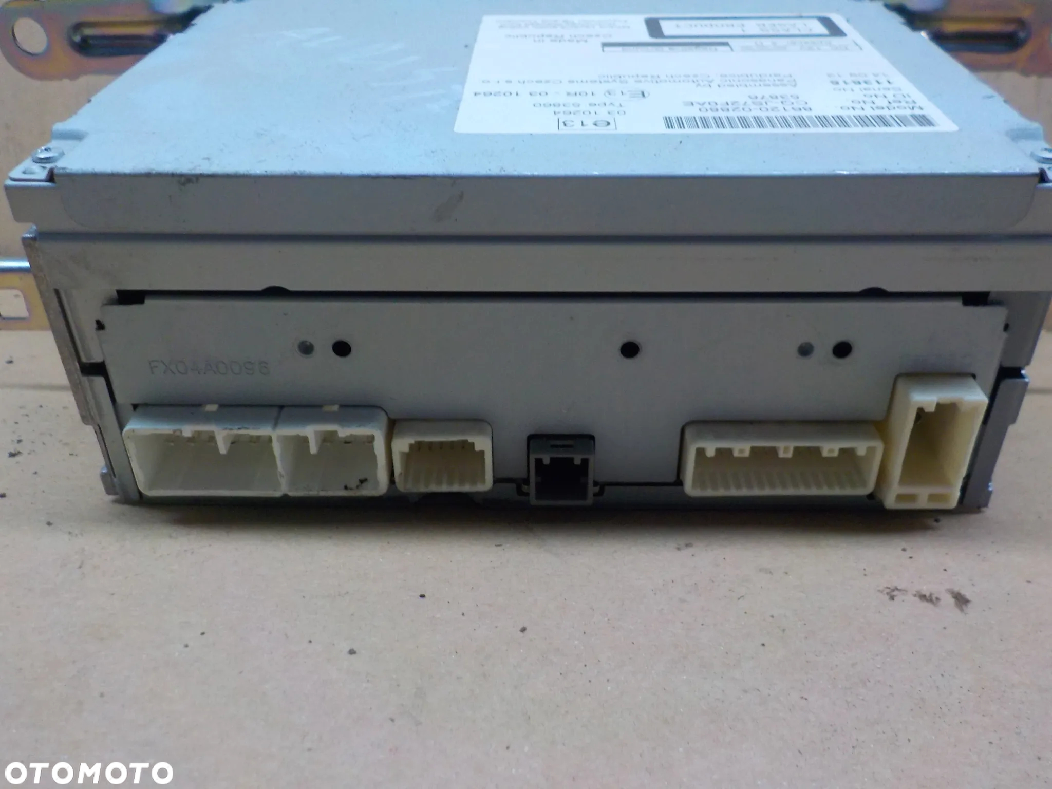 TOYOTA AURIS II RADIOODTWARZACZ 86120-02880 - 6