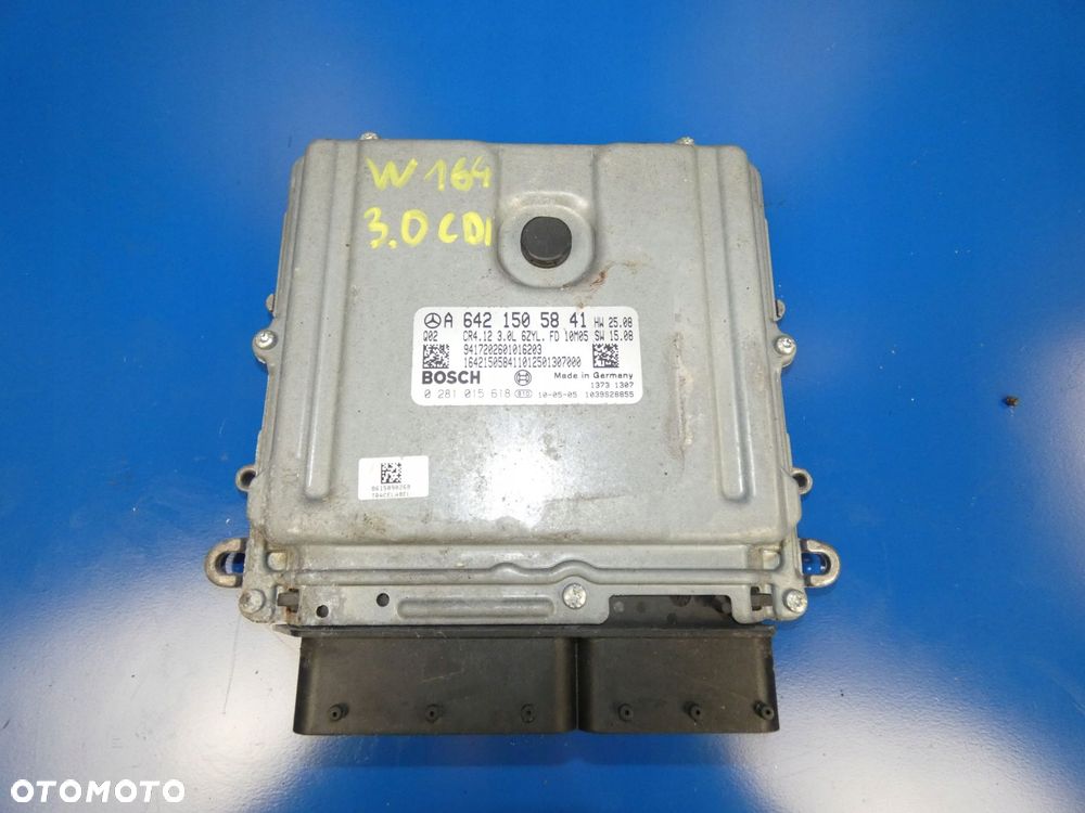 MERCEDES ML W164 3.0 CDI KOMPUTER SILNIKA - 1