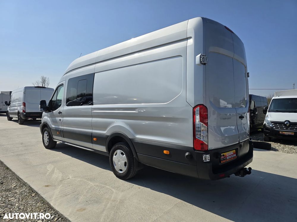 Ford Transit DOKA 6 Locuri+DUBĂ L4H3 Long - 10