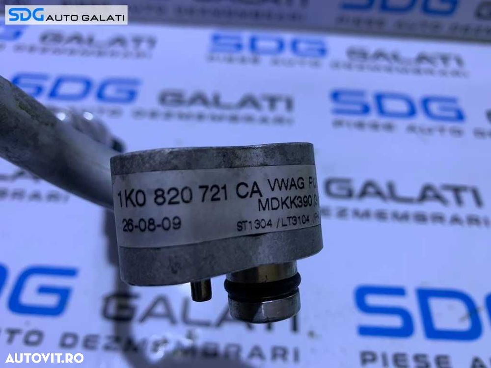 Conducta Teava cu Senzor AC Clima Climatronic VW EOS 2.0 TDI 2009 - 2016 Cod 1K0820721CA 1K0959126A [D0359] - 4