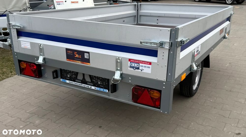 Wiola Przyczepa samochodowa WIOLA  HOCHLADER L1 OŚ 256x156 cm , DMC: 750 kg - 7