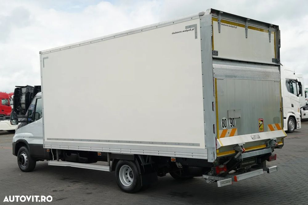 Iveco DAILY 70 - 160 / CONTAINER 5.2 m / DHOLLANDIA LIFT / GVW: 7.000 KG / 2021 / IMPORTAT - 7