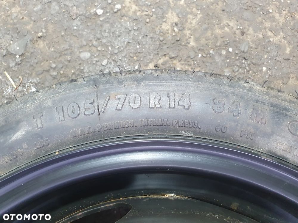 DOJAZDÓWKA 4x100 3,5Jx14 105/70R14 VW AUDI SKODA SEAT 357601025D POSIADAM 3 SZT - 9