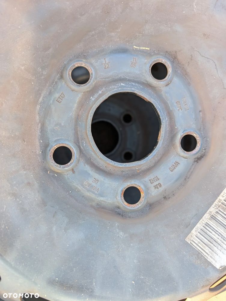5x112 15 Koła letnie VW GOLF 195/65/15 - 3