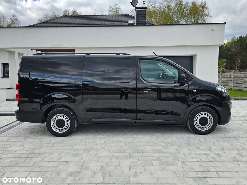 Fiat SCUDO Extra Long Brygad. 6os 2x boczne drzwi Składana przegroda SalonPL FV23% - 10