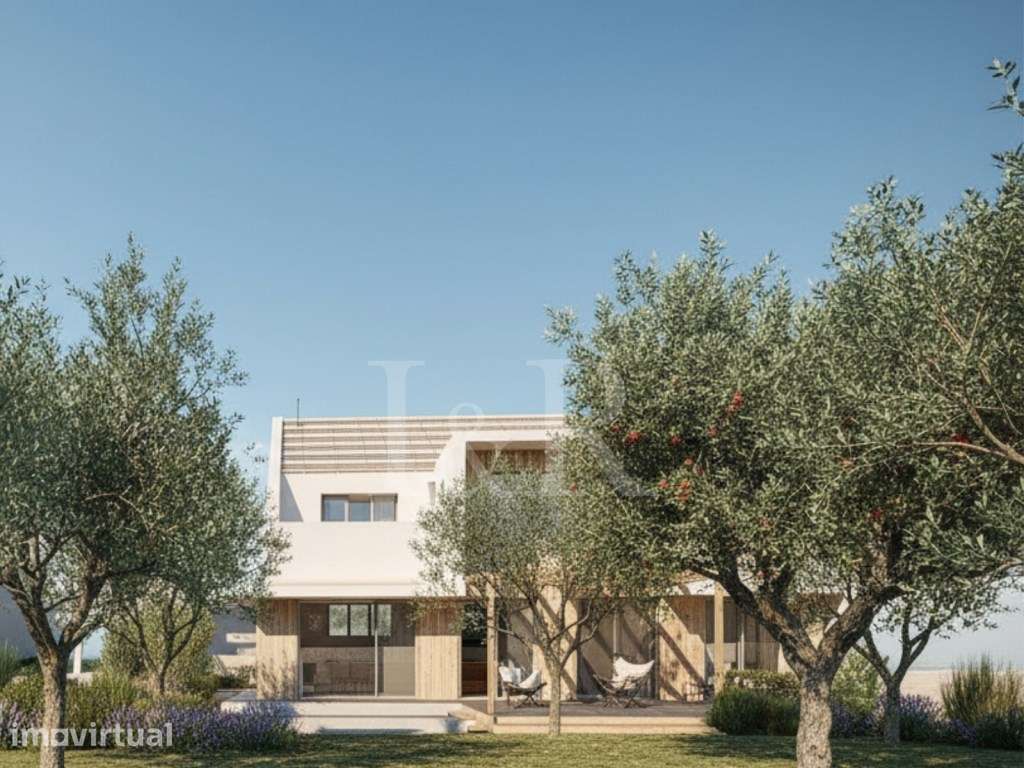 Moradia T4 em eco-condomínio, com piscina privada, na Terrugem, Sintra - Grande imagem: 2/18