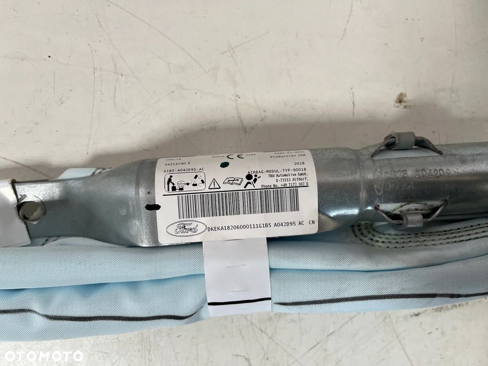 FORD KA PLUS KURTYNA POWIETRZNA LEWA AIR BAG G1B5-A042D95-AC - 2