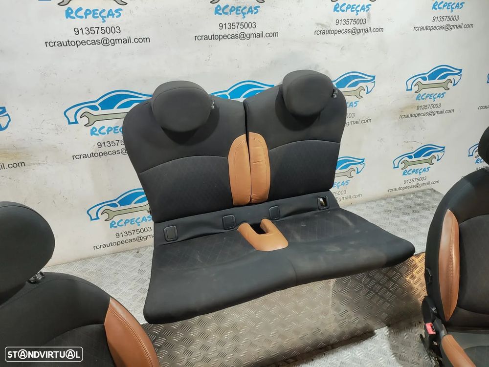 Conjunto Bancos Mini Cooper S R56 Pele Tecido - 9