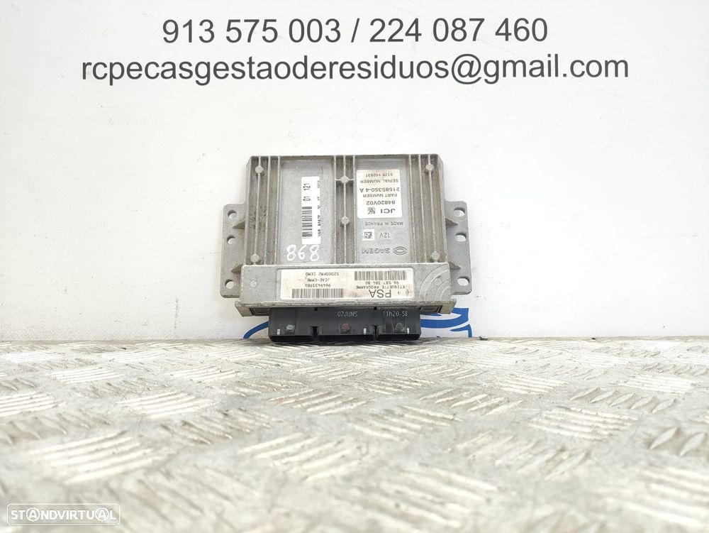 Centralina Motor Original Sagem PSA Peugeot Citroen 1.4L KFV TU3A TU3JP S2000PM2 9658738480 - 5
