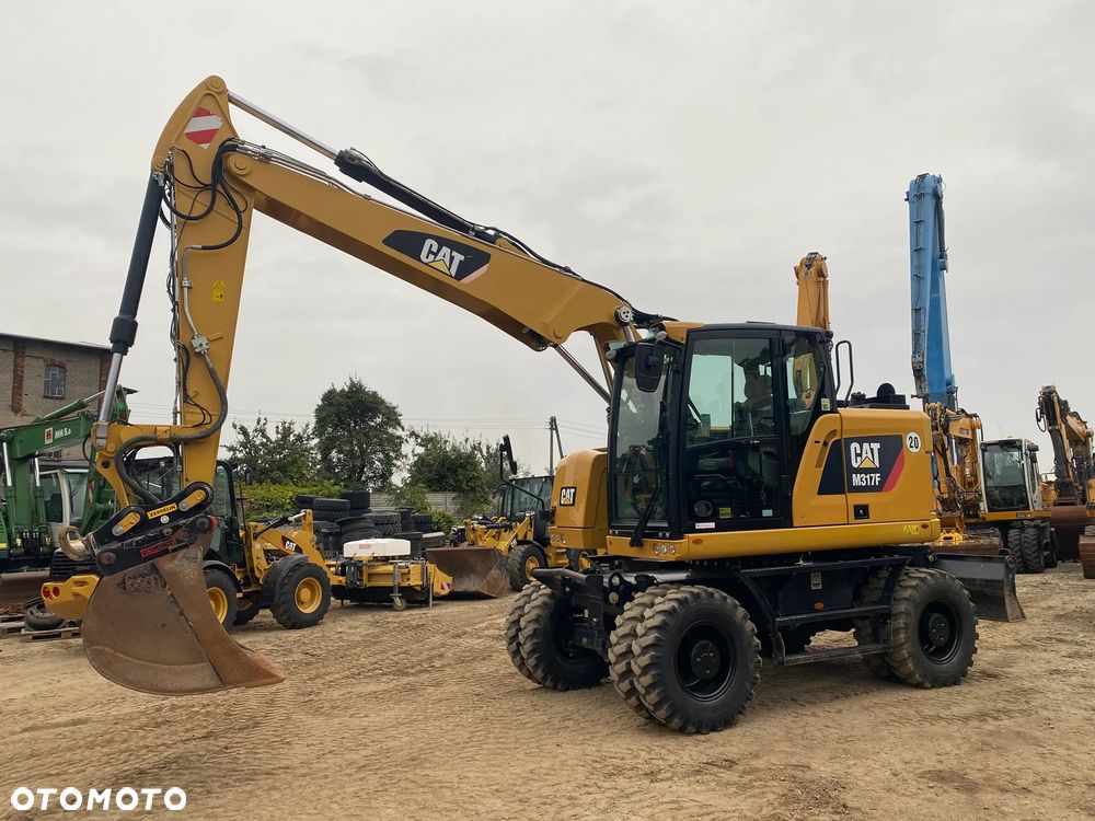 Caterpillar CAT M317F, 2018 ROK, 7800 MTH, Z NIEMIEC, KRÓTKI TYŁ, SERWISOWANA W CAT, - 2