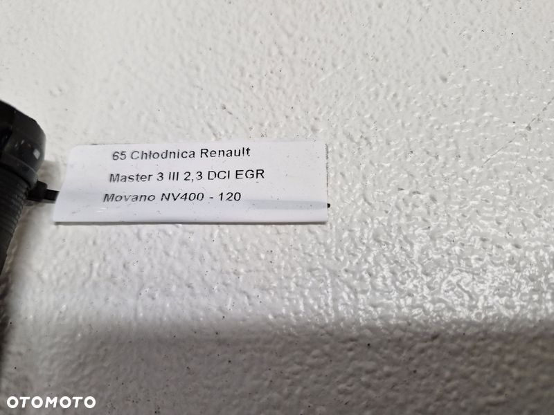 renault master 3 iii movano b nv400 2.3 dci chłodnica egr 214c10001r - 7
