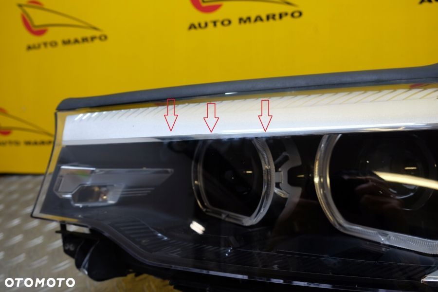 BMW 5 530 G30 G31 M5 2017- REFLEKTOR LAMPA FULL LED LEWA USA - 5