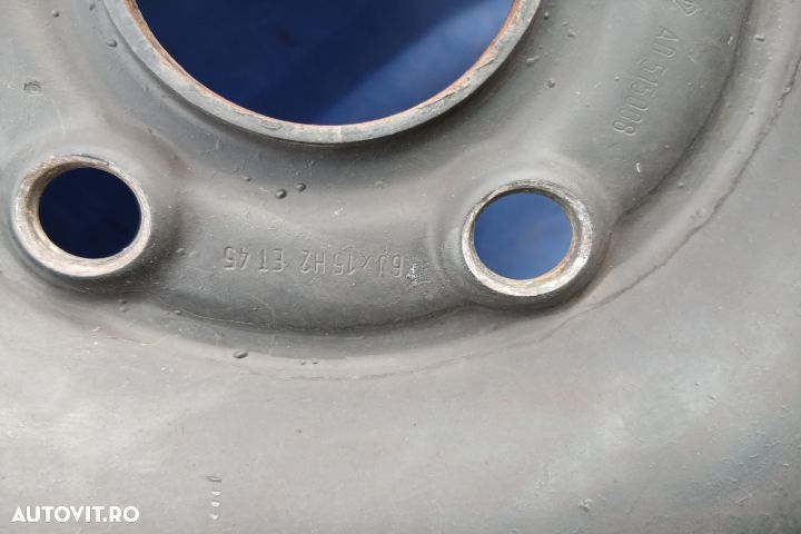 Jante tabla cu anvelope 15 - set AD515008 195/65 R15 6JX15H2 ET45 AD5 - 5