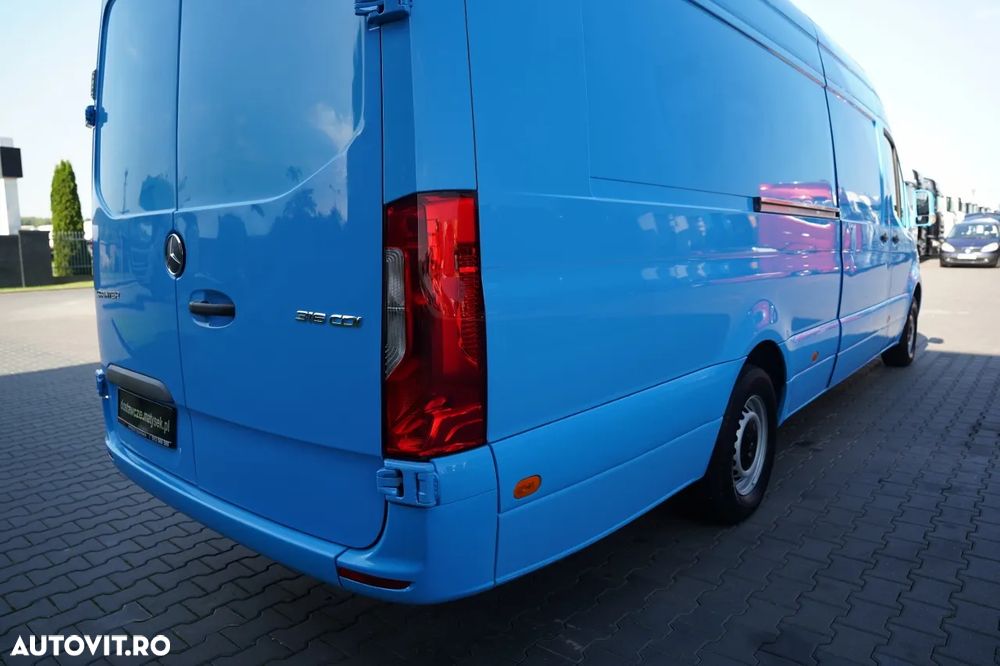 Mercedes-Benz SPRINTER 316 CDI / EXTRA LUNG / MAXI / NEGRU - 4.8 M / AUTOMAT / PANEL / IMPORTAT / - 14