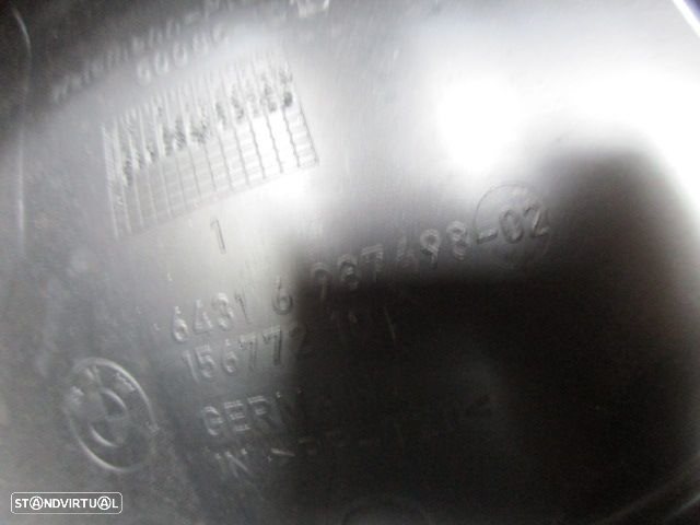 Grelha Friso 64316987498 BMW E82 2008 120D 177CV 5P BRANCO FRT GRE FILTRO DE AR  Suporte Danificado - 4