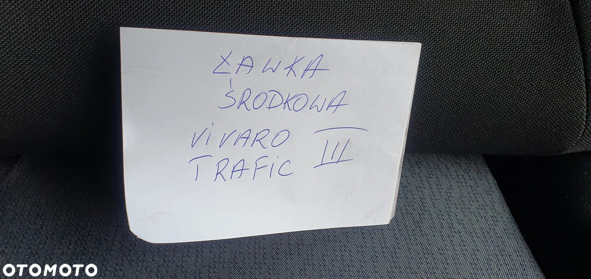 Fotel kanapa ławka tył tylna Renault Trafic III Vivaro B 14- - 8
