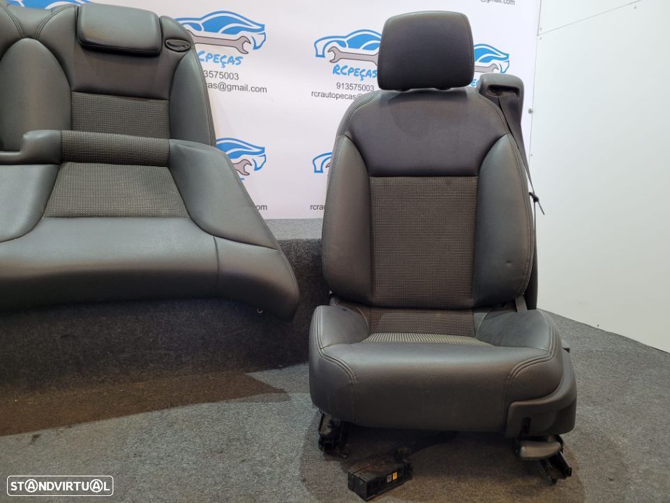 BANCO BANCOS PELE TECIDO AIRBAG FRENTE FRONTAL TRASEIRO TRÁS ORIGINAL SAAB 9.3 93 9-3 AERO CABRIO - 5