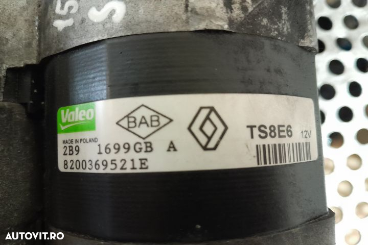 ELECTROMOTOR 8200369521E MX1253 Renault Modus 2 [2007 - 2012] Minivan - 4