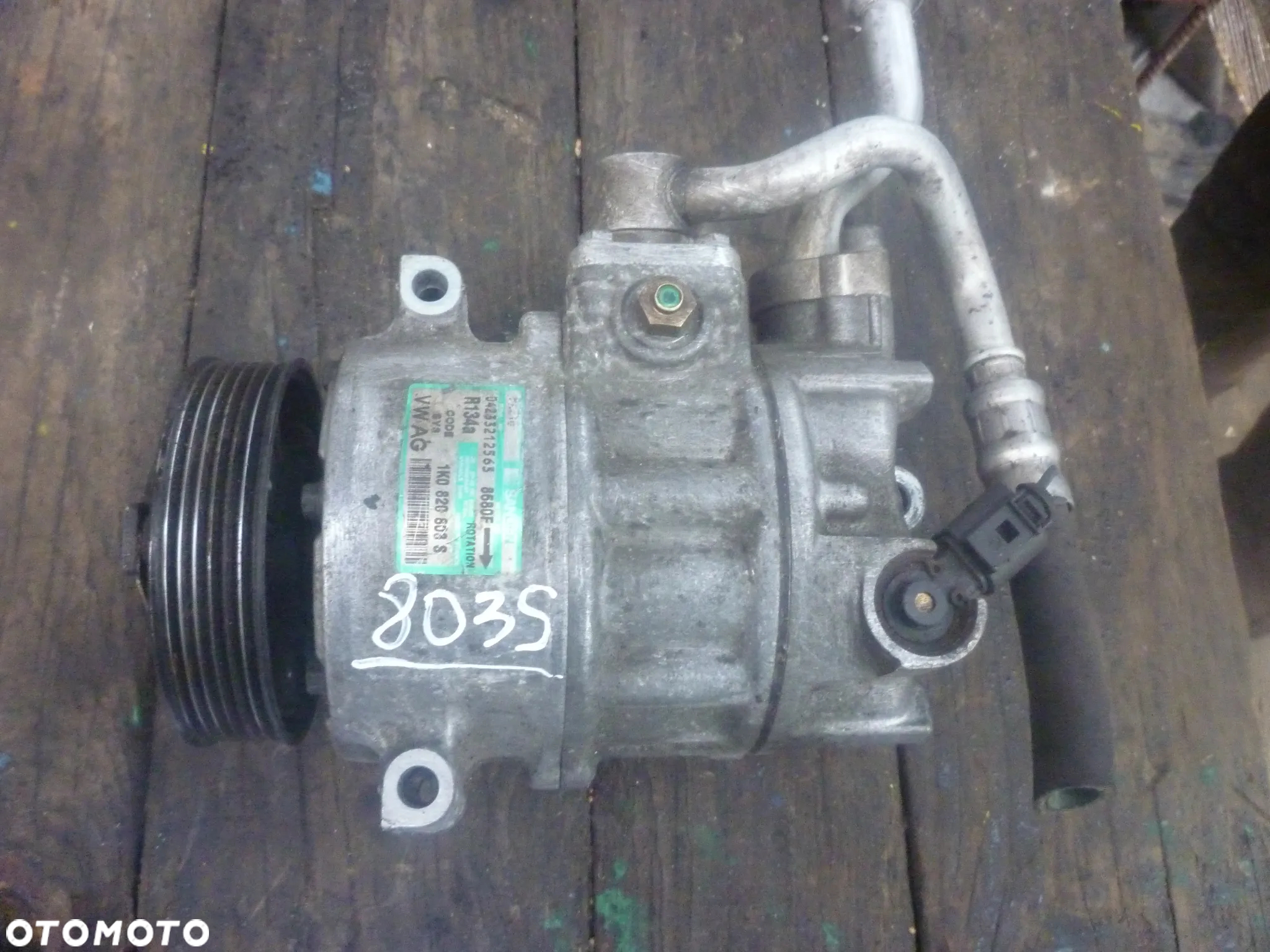 Sprężarka klimatyzacji Passat B6 1K0820803S - 4
