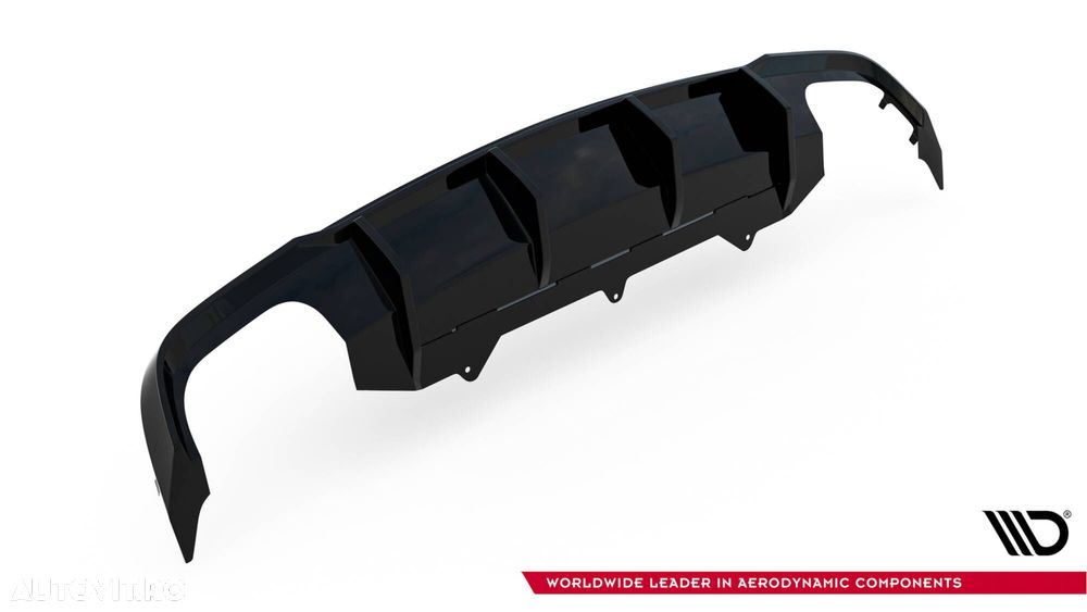 Difuzor Bara Spate compatibil cu Audi A6 4G S-Line Maxton Design - 6