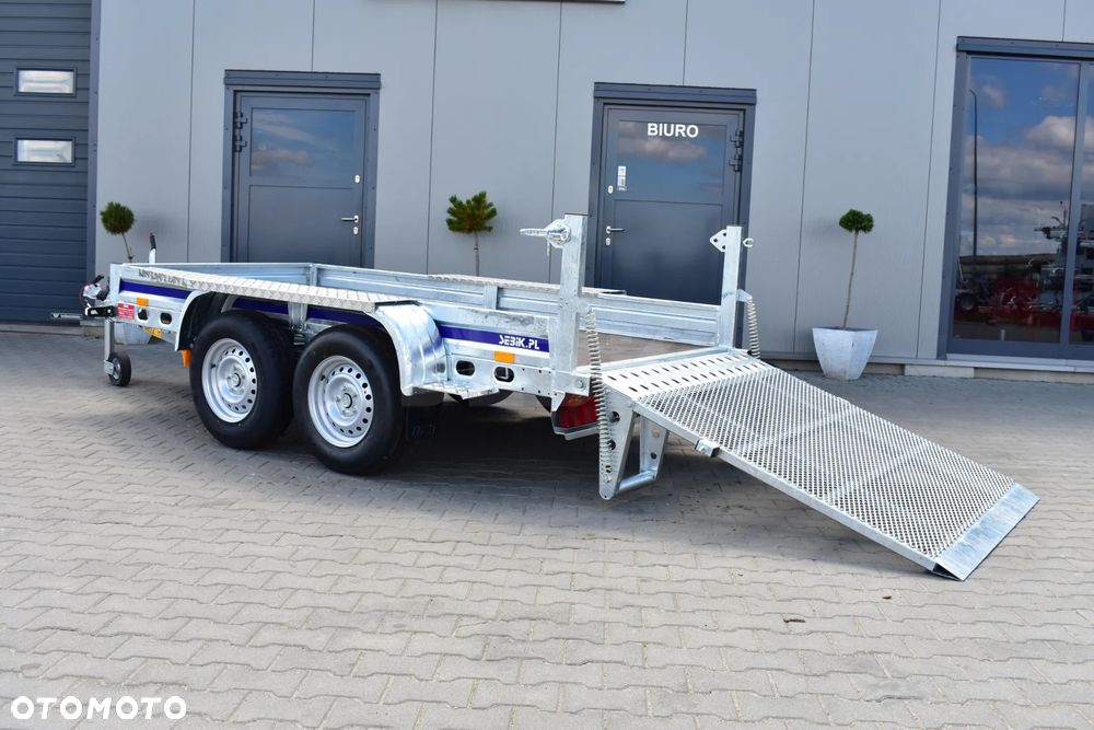 Wiola Przyczepa do transportu sprzętu budowlanego B2730 Najazdy DMC 2700 kg. - 21