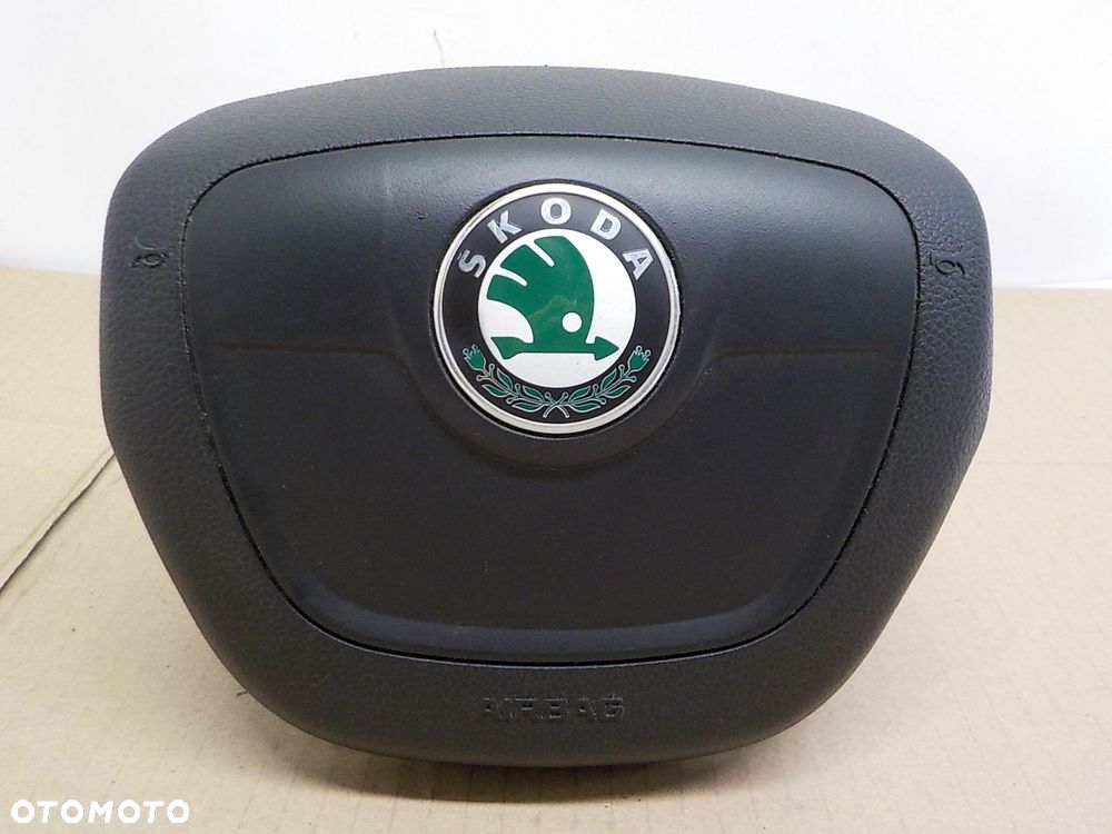 SKODA FABIA II OCTAVIA PODUSZKA KIEROWCY AIR BAG 5J0880201H - 1