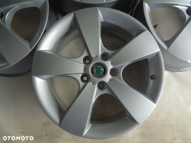 Felgi Aluminiowe 17 OE Skoda Octavia Vw 7J ET54 5X112 - 2