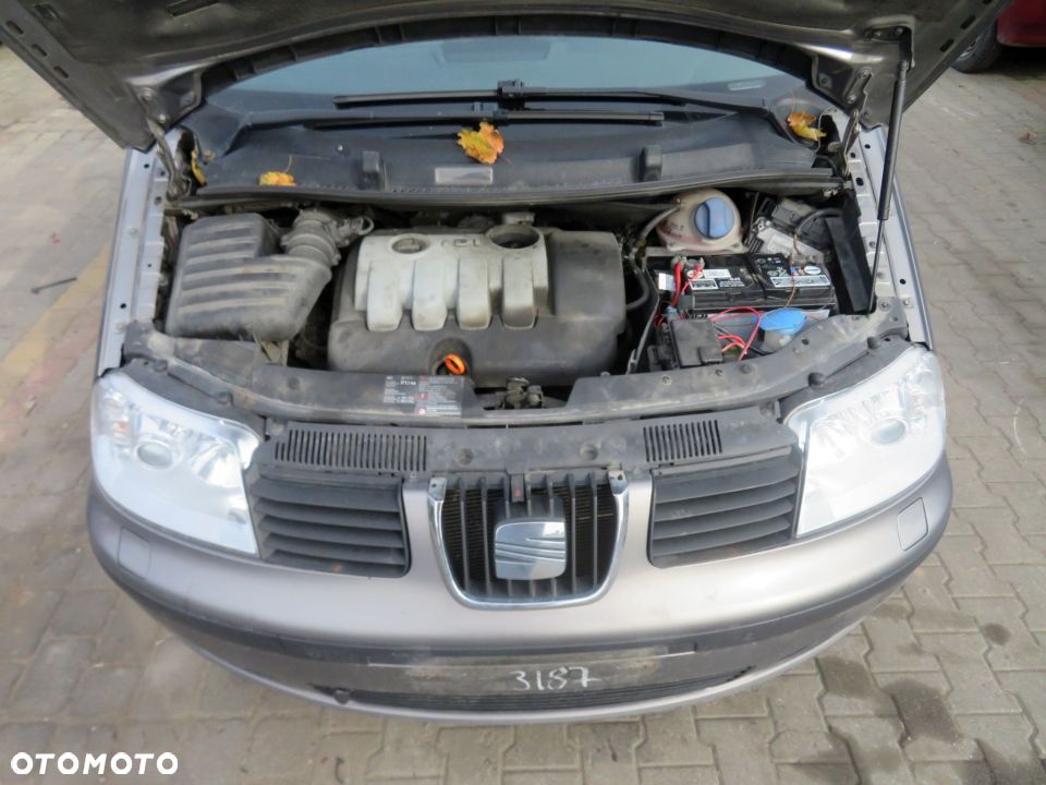 PÓŁOŚ PRZEDNIA LEWA ALHAMBRA I MK1 LIFT 7V9 2.0 TDI  SEAT 2000-2010 - 1