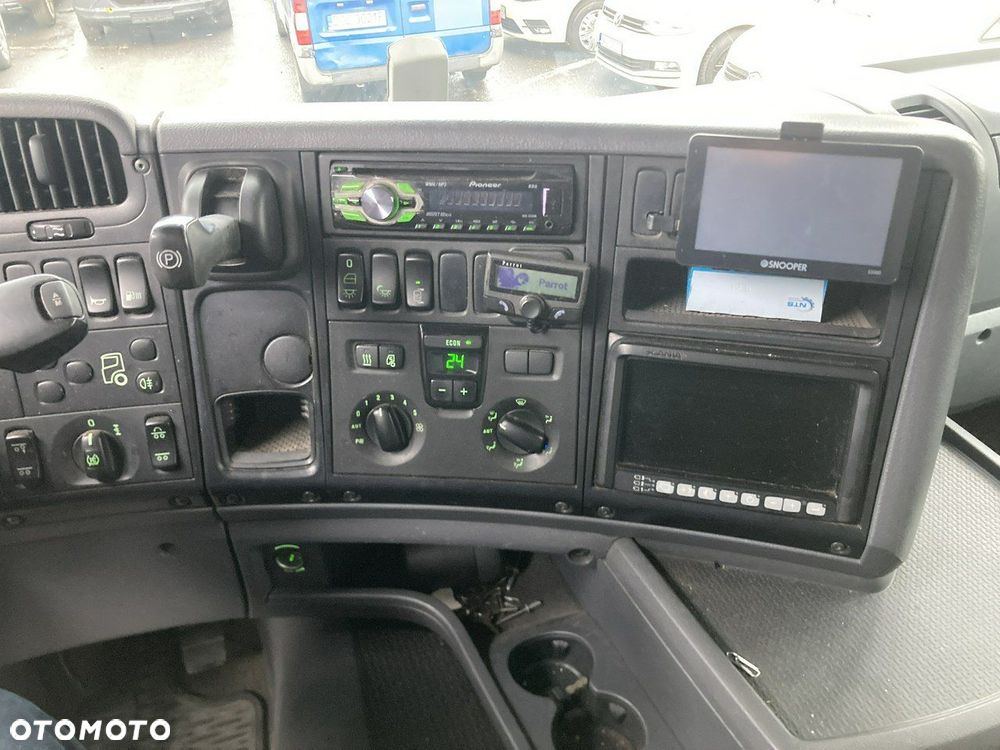 Scania Scania G320 Wózek PALFINGER Firanka Plandeka plandeka Moffett 2012 - 5