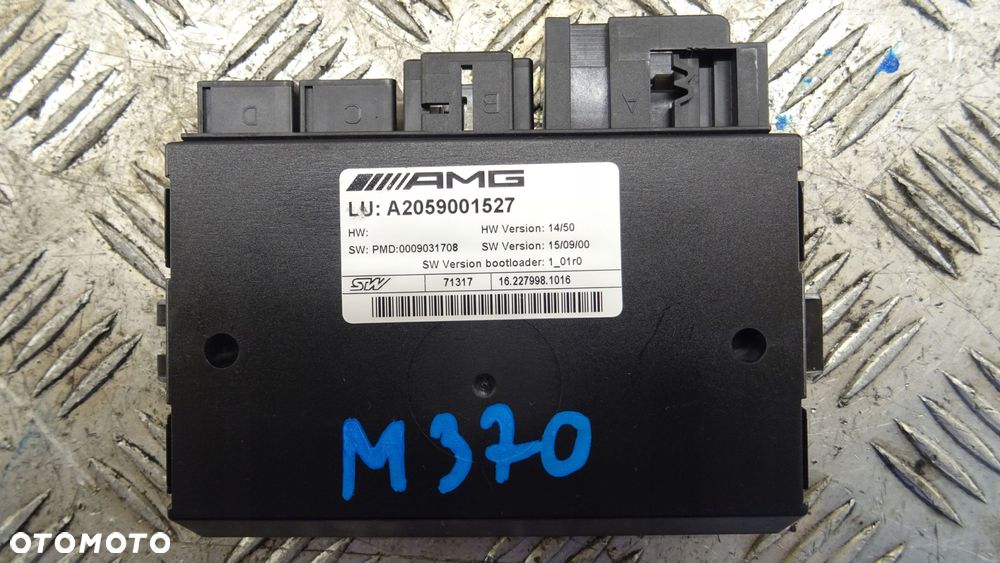 moduł zawieszenia silnika c63s w205 c63 amg nr m370 - 2