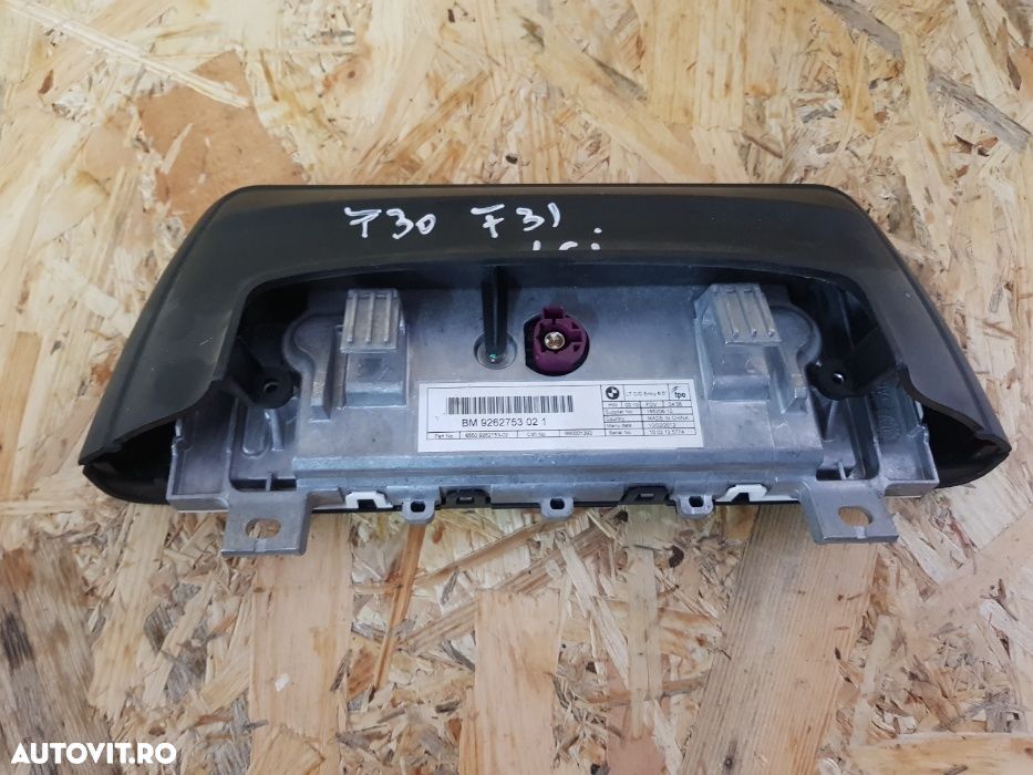 Display Navigatie Bmw Seria 3 F30 F31 Cod 9262753 - 1