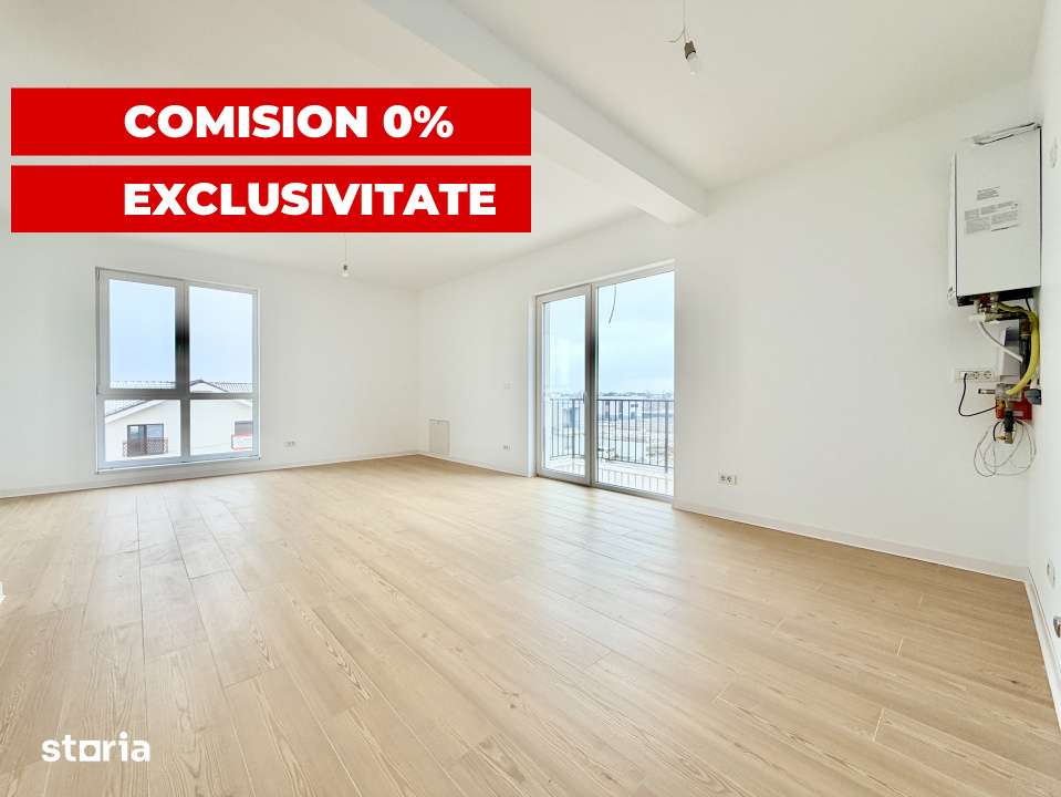 Apartament 2 camere cu gradina - cartier asfaltat - comision 0% - Mosn — fotografia 3