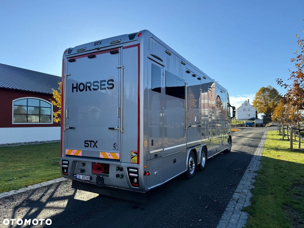 Scania Koniowóz STX S770 5-koni + Duża przyczepa, 4-konie - 5