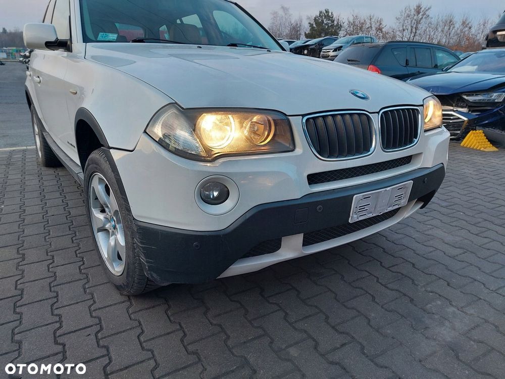 BMW X3 E83 lift kompletny przód maska błotniki lampy zderzak ALPINWEISS - 2